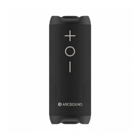 Arcsound EDGE bärbar Bluetooth-högtalare med IPX6-klassning, svart