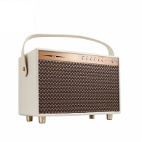 Dynavoice Classic CL-14A White, bärbar Bluetooth-högtalare med powerbank