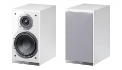 Magnat Shadow 203, vit med pianolackad front