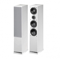 Magnat Shadow 207, vit med pianolackad front
