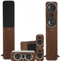 Q Acoustics 3050i högtalarpaket 5.1, valnöt