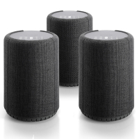 Audio Pro A10 aktiv Wifi-högtalare, mörkgrå 3-PACK