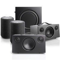 Audio Pro Multiroompaket XL, svartgrå
