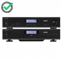 Rotel A11 & CD11 Tribute Stereopaket, svart