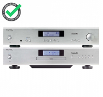 Rotel A11 & CD11 Tribute Stereopaket, silver