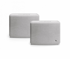 Audio Pro A15 W IPX2 Wifi-hgtalare med Chromecast & AirPlay 2, ljusgr 2-pack