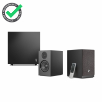 Audio Pro A26 med SW-5 Aktivt Högtalarpaket 2.1, svart