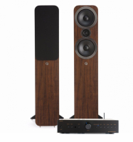 Music Hall A30.3 & Q Acoustics 3050i Valnöt, stereopaket