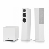 Audio Pro A48 & Elac Sub 2030 Aktivt Hgtalarsystem 2.1, vitt