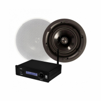 System One A50BT & DLS IC621 Stereopaket Infällnadshögtalare