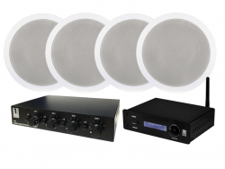 System One A50BT med SC4B högtalarväxel & IC820, 2 par