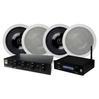 System One A50BT med SC4B högtalarväxel & 2 par Magnat ICP62
