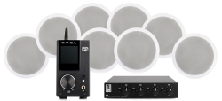 SMSL Audio AD18 & System One IC620 inbyggnadsh�gtalare, 4 par