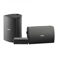 Tangent Ampster BT III & Yamaha NS-AW294 Svarta Utomhushögtalare Stereopaket 