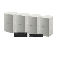 Tangent Ampster BT III med SC4B & 2 par Yamaha NS-AW294 Vita Utomhushögtalare
