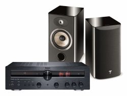 Magnat MR780 & Focal Aria 906 pianosvarta, stereopaket