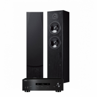 Yamaha A-S201 II & NS-F51 Stereopaket Golvhgtalare