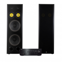 Yamaha A-S701 & System One H212B Svarta, stereopaket