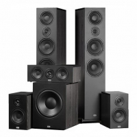 Heco Aurora 1000 Högtalarpaket Hemmabio 5.1 Ebony Black