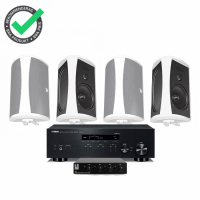 Yamaha R-N303D & 2 par Definitive Technology AW-6500, vita par