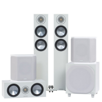 Monitor Audio Bronze 200 6G Hgtalarpaket Hemmabio 5.1 Vitt