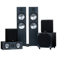 Monitor Audio Bronze 500 6G Högtalarpaket Hemmabio 5.1 Svart