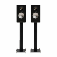 Monitor Audio Bronze 50 7G Svarta med Custom Design RS-202 högtalarstativ