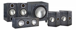 Monitor Audio Bronze 2 högtalarpaket 5.1, svart