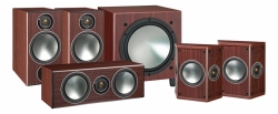 Monitor Audio Bronze 2 högtalarpaket 5.1, rosemah