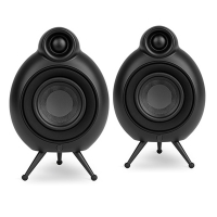Podspeakers MicroPod BT MKII, svart högtalare med Bluetooth, par