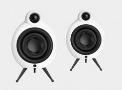 Podspeakers MicroPod BT MKII, vit högtalare med Bluetooth, par