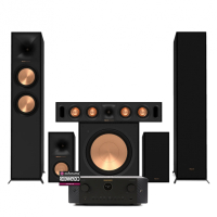 Marantz Cinema 60 & Klipsch Reference R-600F Hemmabiopaket 5.1
