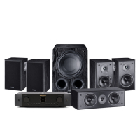 Marantz Cinema 70S & Magnat Monitor S10B Hemmabiopaket 5.1 Svart