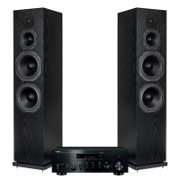 Yamaha MusicCast R-N803 & Dynavoice Classic CL-28 Svarta, stereopaket