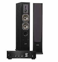 Dynavoice Definition DF-5 Svarta & Pioneer A-40AE