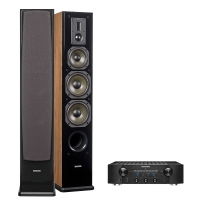Dynavoice Definition DF-6 Ek högtalare & Marantz PM7005, stereopaket