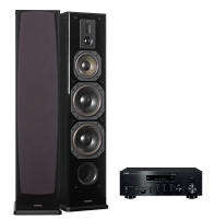 Yamaha MusicCast R-N803D & Dynavoice Definition DF-8 Svarta, stereopaket