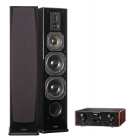 Dynavoice Definition DF-8 Svarta & Marantz HD-AMP1