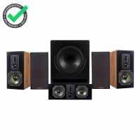 Dynavoice Definition DM-6 med Challenger CSB-V12 Högtalarpaket 5.1, ek