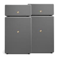 Audio Pro Drumfire II W, Wifi-högtalare med Chromecast & AirPlay 2 grå, 2-PACK