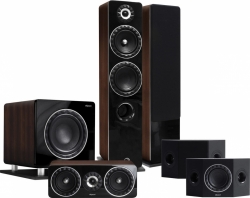 Elipson Prestige Facet PF14F Högtalarpaket 5.1, valnöt
