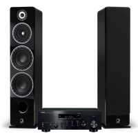 Yamaha MusicCast R-N803D & Elipson Prestige Facet PF24F Svarta, stereopaket