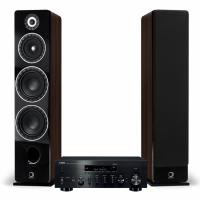 Yamaha MusicCast R-N803D & Elipson Prestige Facet PF24F Valnöt, stereopaket
