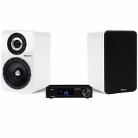 SMSL Audio Q5 Pro & Elipson Prestige Facet PF6B, vitt par