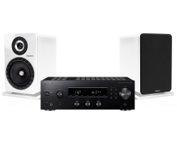 Pioneer SX-N30AE & Elipson Prestige Facet PF8B, vitt par