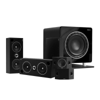 Elipson Prestige Facet 14LCR Högtalarpaket Hemmabio 5.1 Svart
