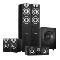 Dynavoice Magic F-5 EX Högtalarpaket 5.1, svart
