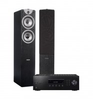 Dynavoice Magic F-6 EX v3 svarta & Pioneer SX-10AE