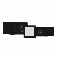 DLS Flatbox Mini Högtalarpaket Hemmabio 5.0 Svart