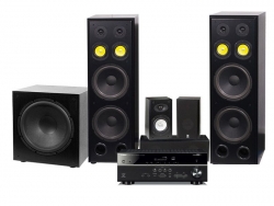 Yamaha HTR-4072 & System One H212B högtalarpaket 5.1